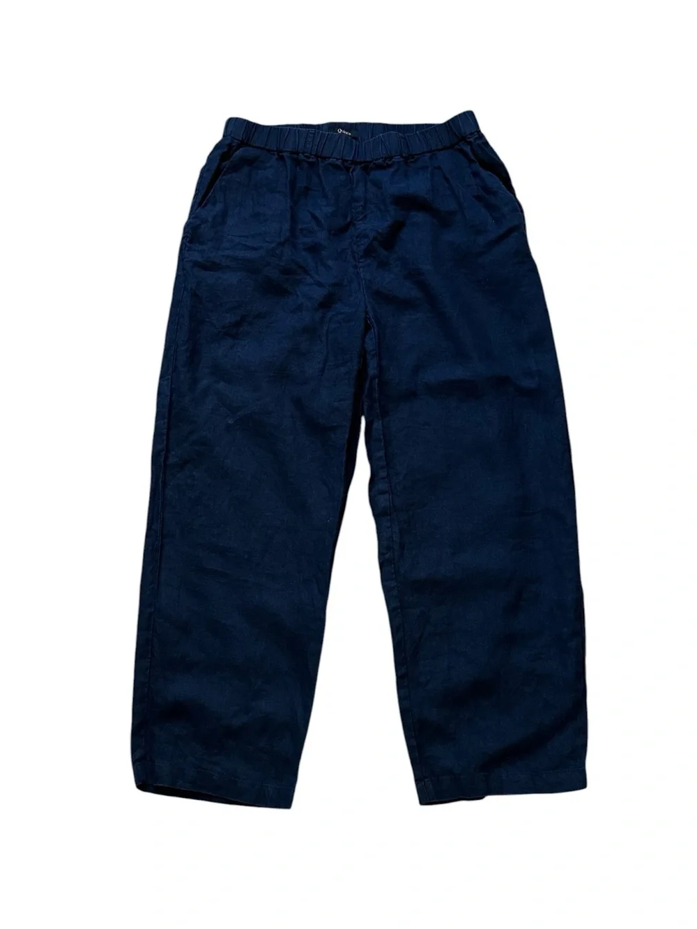 Quince 100% European Linen Tapered Ankle Pants Minimalist Summer Coastal